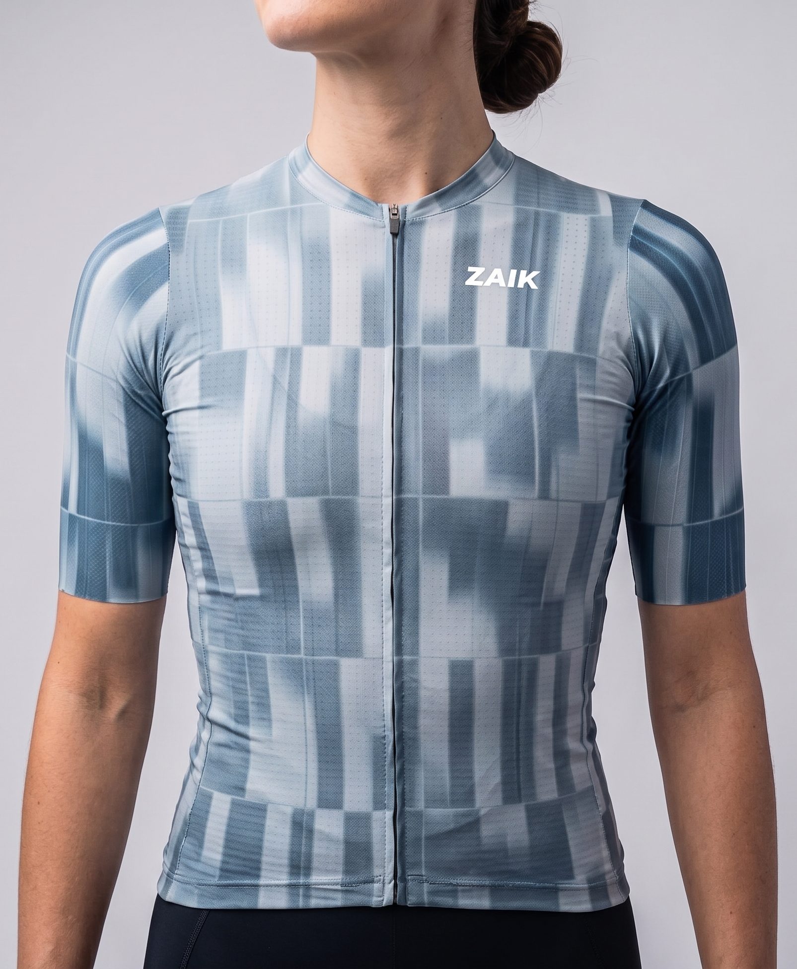 Maillot Corto Turbulence Glitch - Mujer